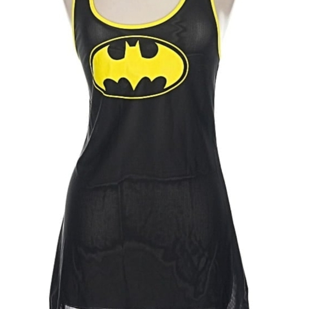DC Comics Black and Yellow Batman Chemise